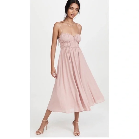 OPT Dresses & Skirts - NWT OPT One Pretty Thing Gigi Ruffle Chiffon Dress XS